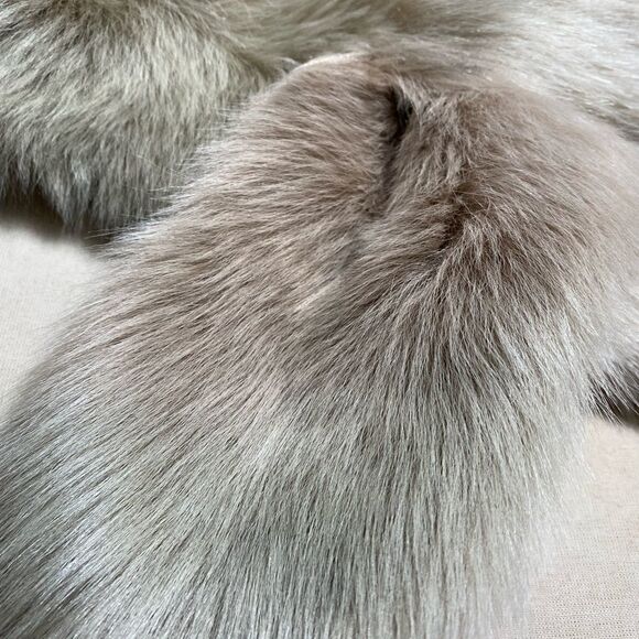 Ralph Lauren Collection *Fall 14 Italian Fawn Lamb Shearling Pull-Through Collar - Picture 11 of 17